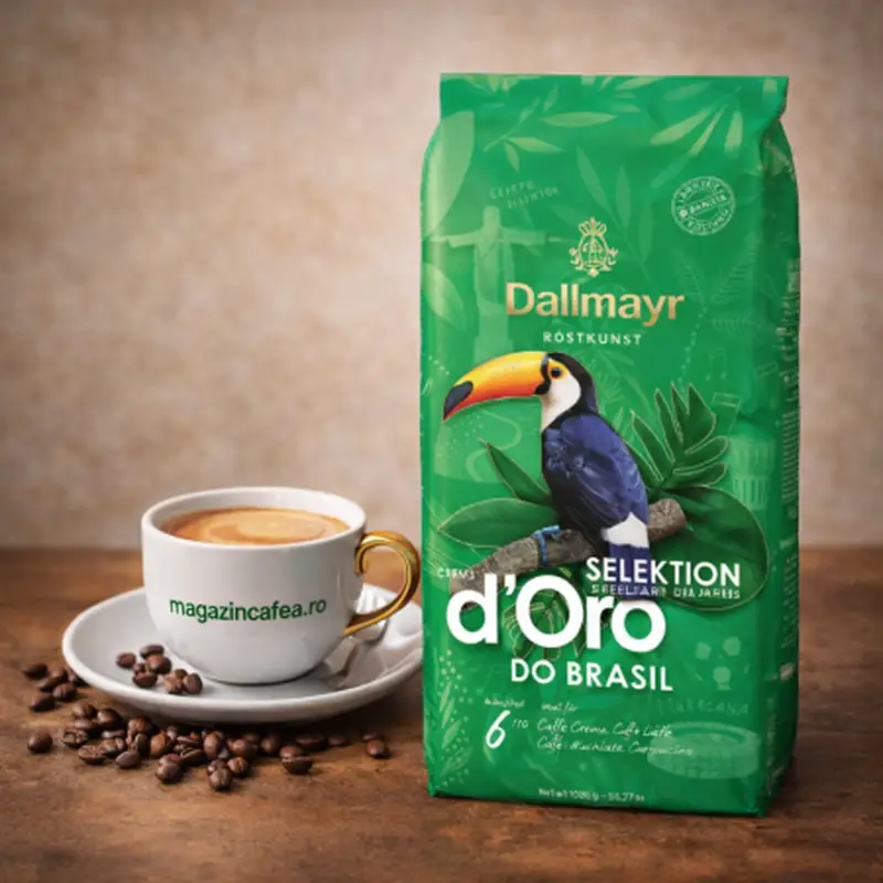 Dallmayr Crema D’Oro do Brasil Selektion des Jahres cafea boabe, 1kg [3]