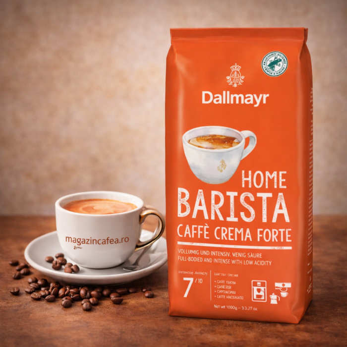 Dallmayr Home Barista Caffe Crema Forte Cafea boabe 1kg [4]