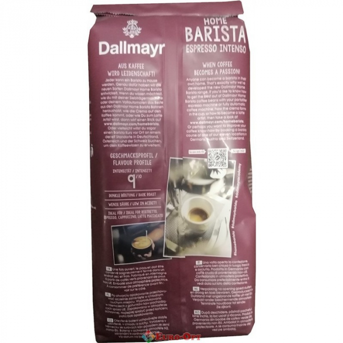 Dallmayr Home Barista Espresso Intenso Cafea boabe 1kg [3]