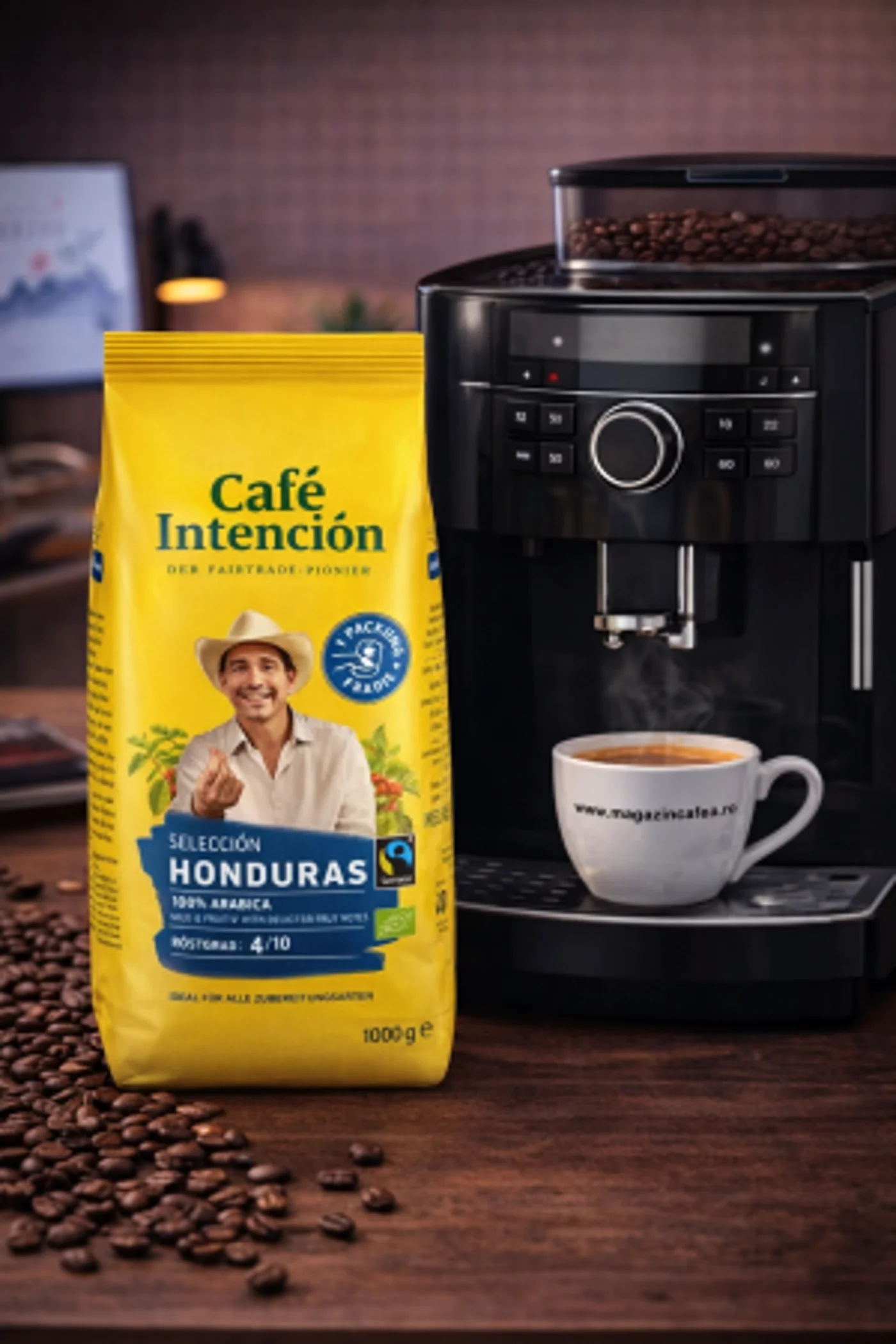 Darboven Cafe intencion Bio Honduras Cafea boabe, 1 kg [2]