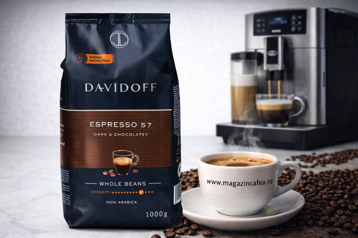 Davidoff Cafe Espresso 57 cafea boabe 1kg [3]