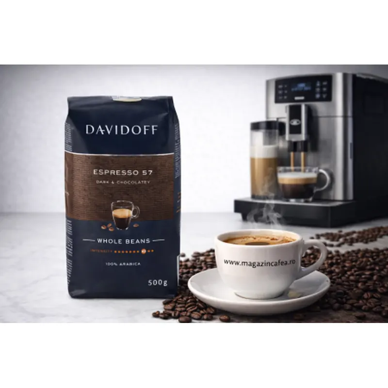 Davidoff Espresso 57 Dark and Chocolatey Cafea boabe 500g [4]