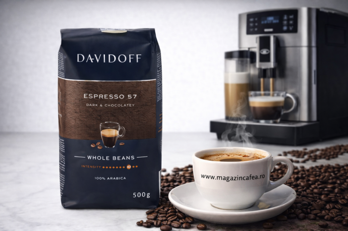 Davidoff Espresso 57 Dark and Chocolatey Cafea boabe 500g [4]