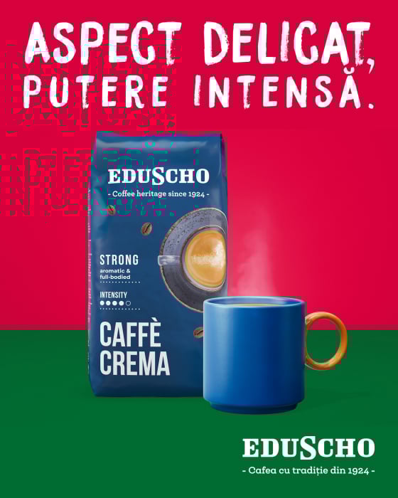 Eduscho Caffe Crema Strong Cafea boabe, 1kg [3]