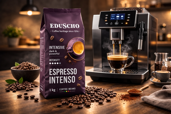 Eduscho Espresso Intenso Cafea boabe, 1kg [2]