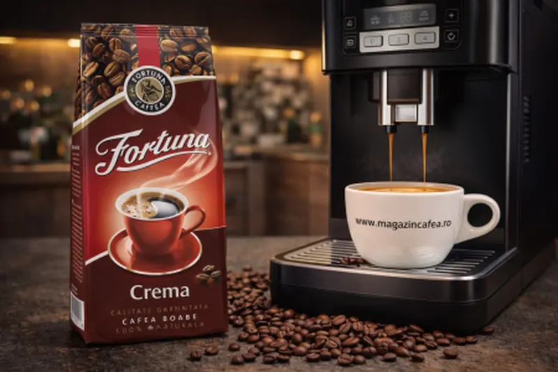 Fortuna Crema cafea boabe 1 Kg [4]