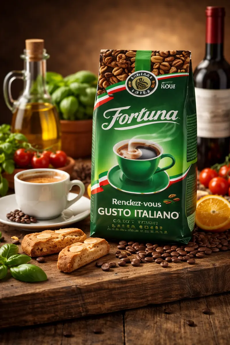 Fortuna Gusto Italiano cafea boabe 1kg [4]