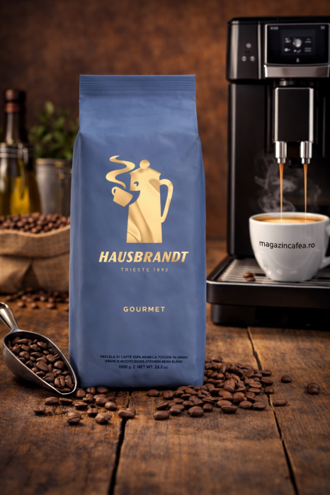 Hausbrandt Gourmet Columbus 100% Arabica Cafea boabe 1kg [2]