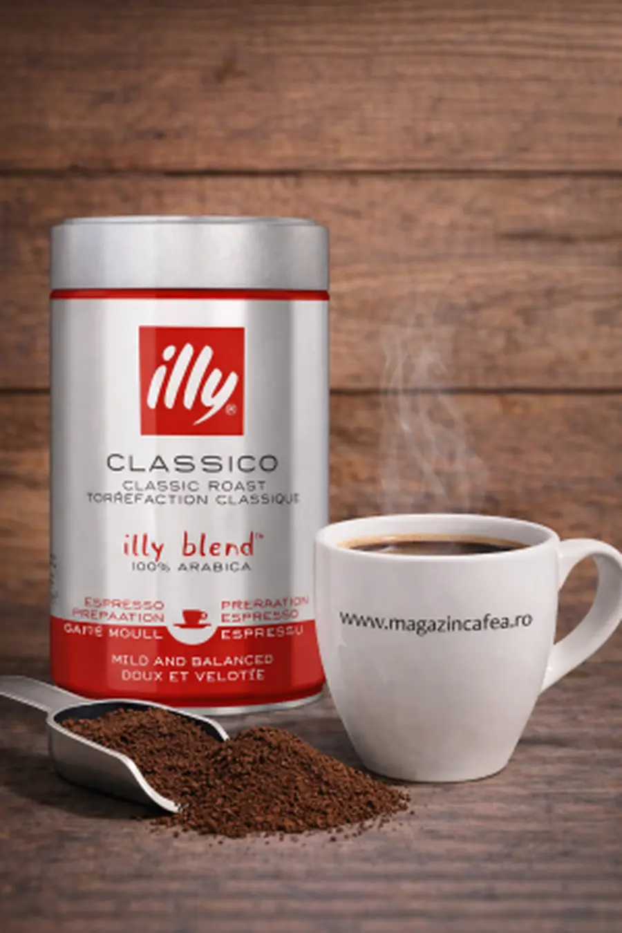 Illy Classico Espresso cafea macinata 250g [3]
