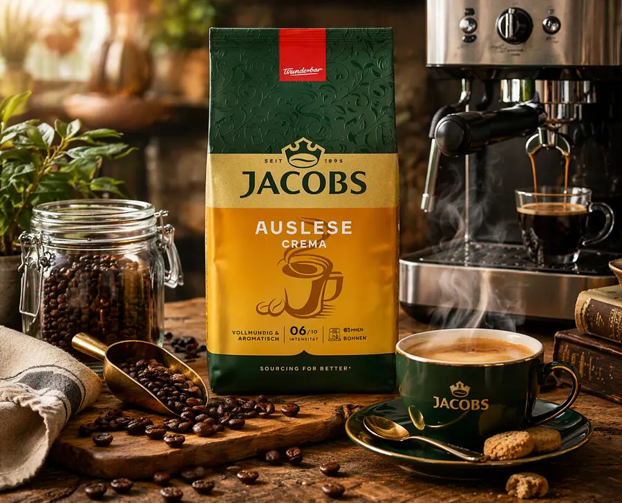Jacobs Auslese Crema cafea boabe 1kg [3]
