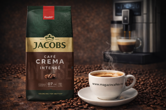 Jacobs Cafe Crema Intense Cafea boabe, 1kg [2]