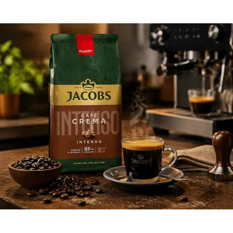 Jacobs Cafe Crema Intense Cafea boabe, 1kg [3]