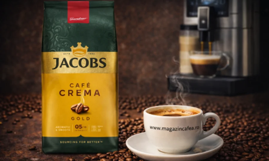 Jacobs Crema Gold Expertenrostung Cafea boabe 1kg [3]