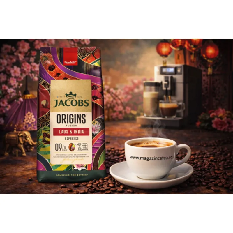 Jacobs Jacobs Origins Laos & India cafea boabe, 1kg [3]