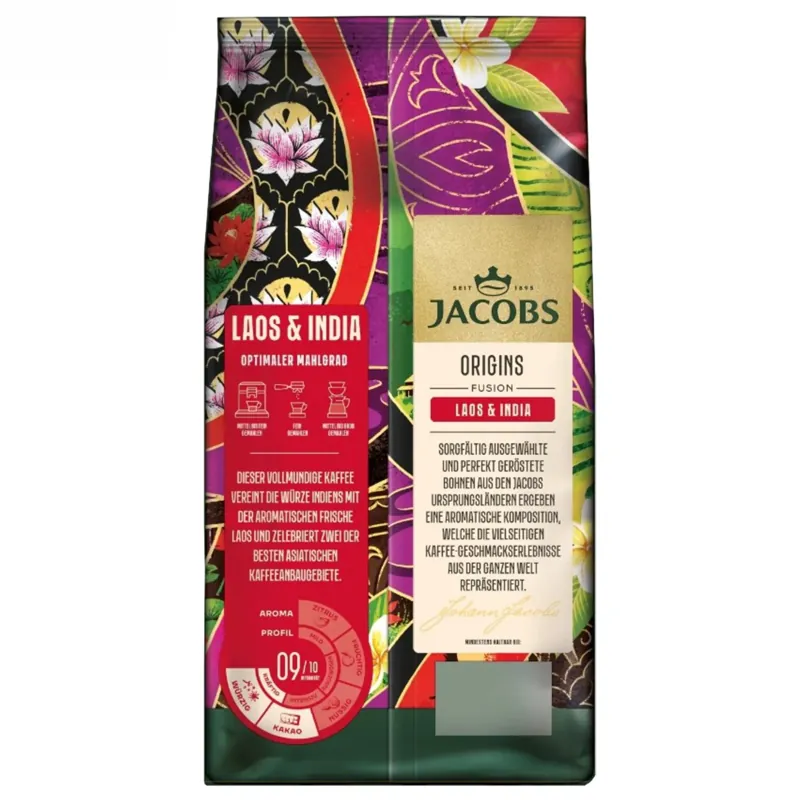 Jacobs Jacobs Origins Laos & India cafea boabe, 1kg [2]