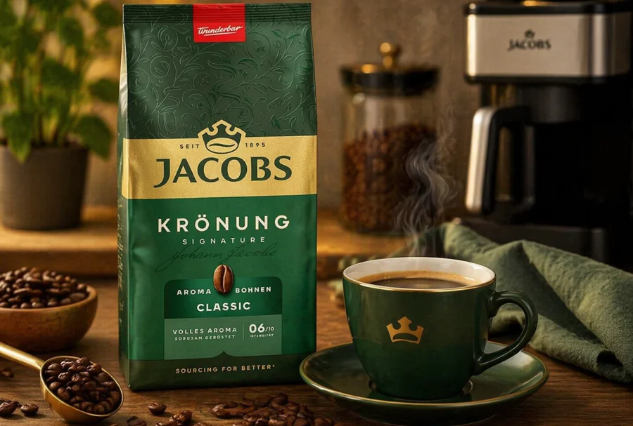 Jacobs Kronung Aroma Bohnen Cafea boabe 500g [3]