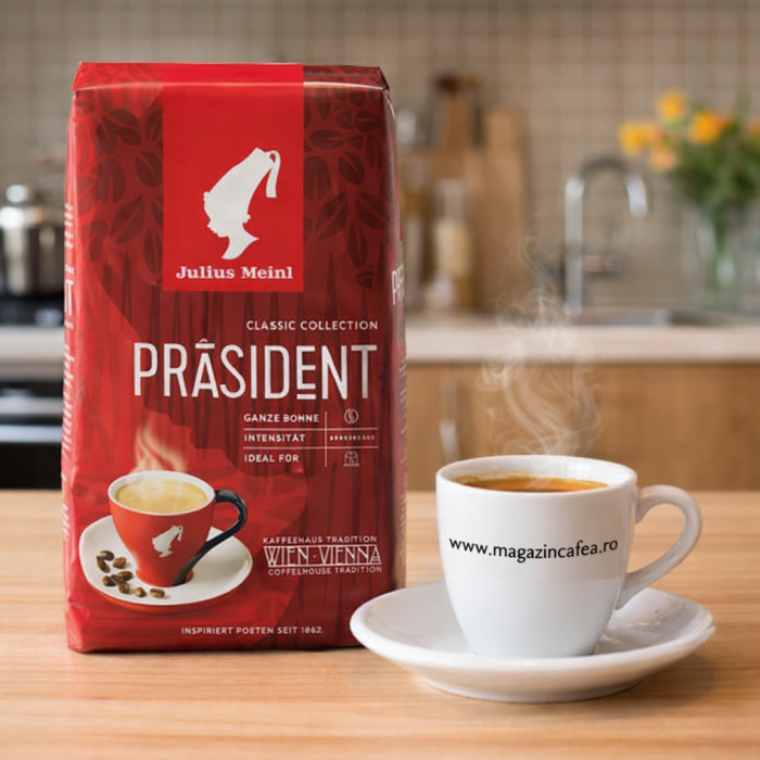 Julius Meinl der Prasident Cafea boabe, 500g [4]