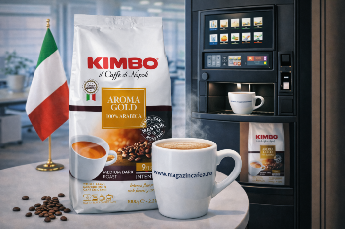 Kimbo Aroma Gold 100% Arabica Cafea boabe 1kg [2]