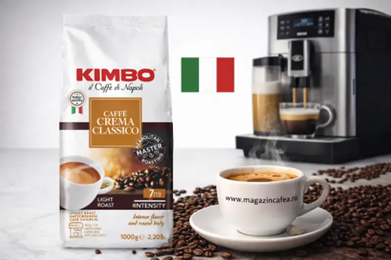 Kimbo Caffe Crema Classico Cafea boabe, 1kg [2]