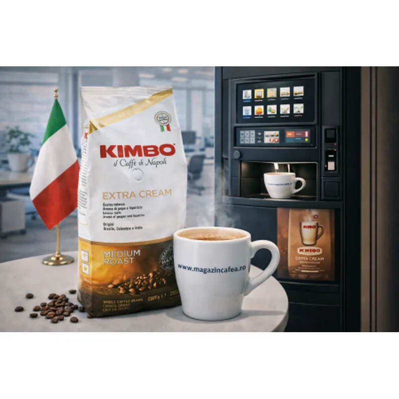 Kimbo Extra Cream cafea boabe 1kg [3]
