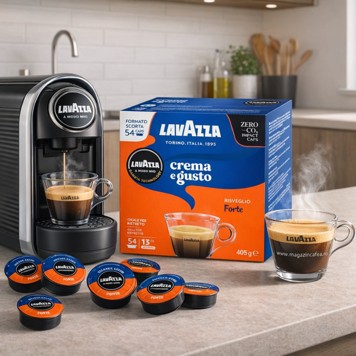 Lavazza A Modo Mio Crema e Gusto Forte capsule 54 buc [3]