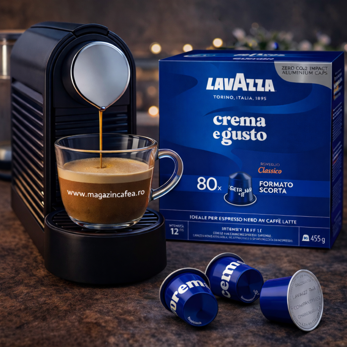 Lavazza Crema E Gusto Capsule Nespresso aluminiu 80 buc [2]