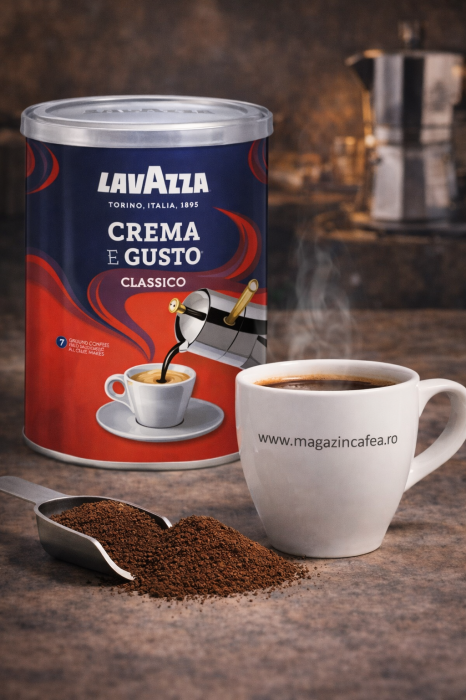 Lavazza Crema e Gusto cutie metalica cafea macinata 250g [2]