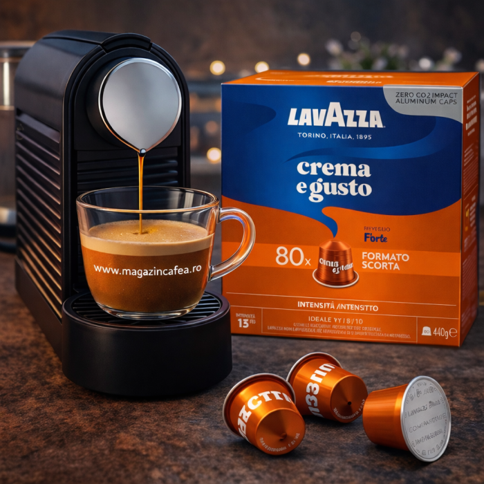 Lavazza Crema E Gusto Forte Capsule Nespresso aluminiu 80 buc [3]
