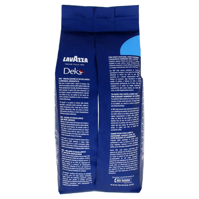 Lavazza Dek cafea boabe decofeinizata 500g [2]