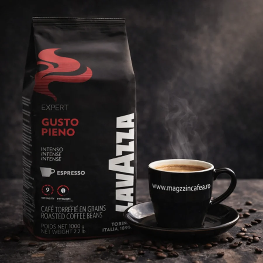 Lavazza Gusto Pieno Vending cafea boabe 1kg [5]