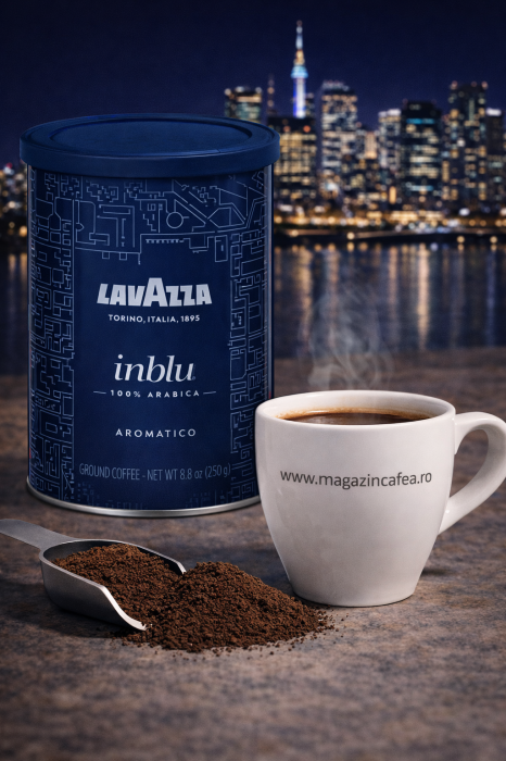 Lavazza inBlu Espresso cutie metalica 250g cafea macinata [2]