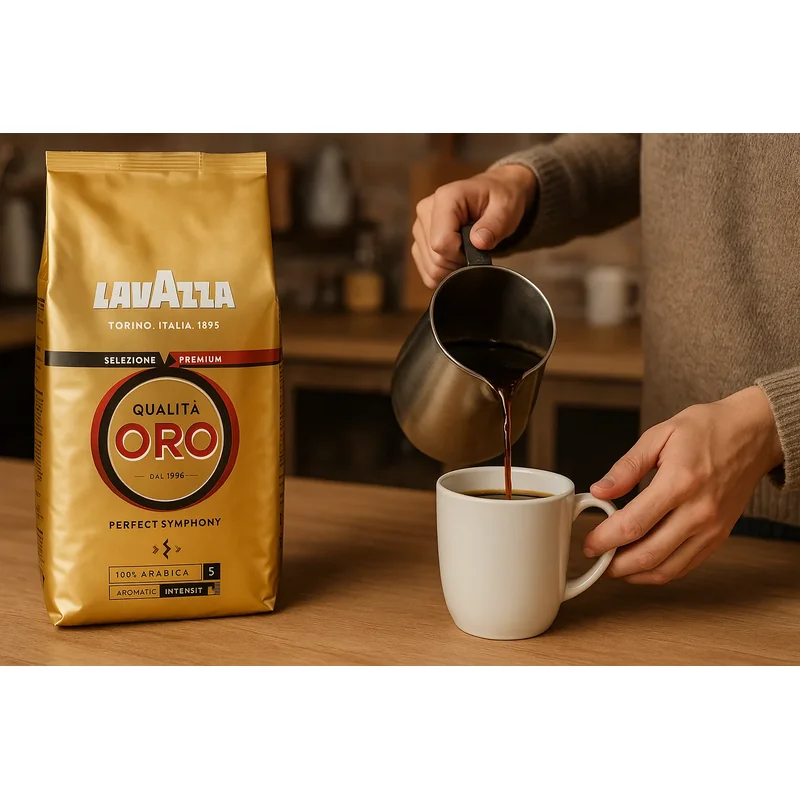 Lavazza Qualita Oro cafea boabe 1 kg [5]