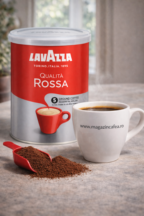 Lavazza Qualita Rossa Cafea macinata cutie metalica, 250g [3]
