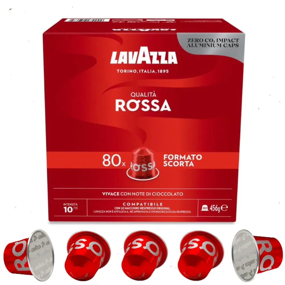 Lavazza Qualita Rossa Capsule aluminiu Nespresso, 80 buc [2]