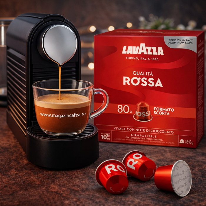 Lavazza Qualita Rossa Capsule aluminiu Nespresso, 80 buc [4]