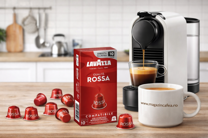 Lavazza Qualita Rossa Capsule Nespresso aluminiu 10 buc [4]