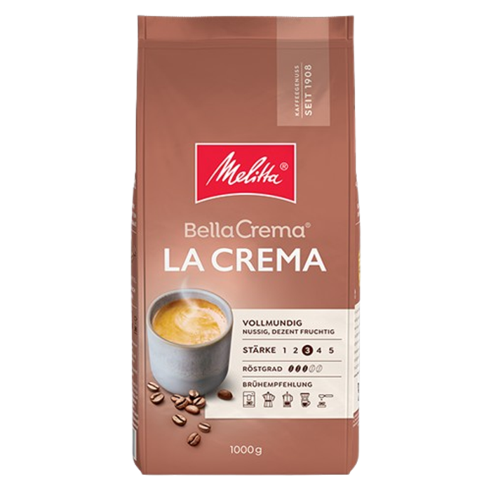Melitta Bella Crema La Crema Cafea boabe 1kg [1]