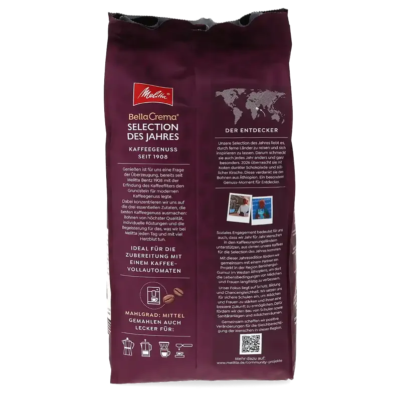 Melitta Bella Crema Selection Jahres Cafea boabe 1kg [4]