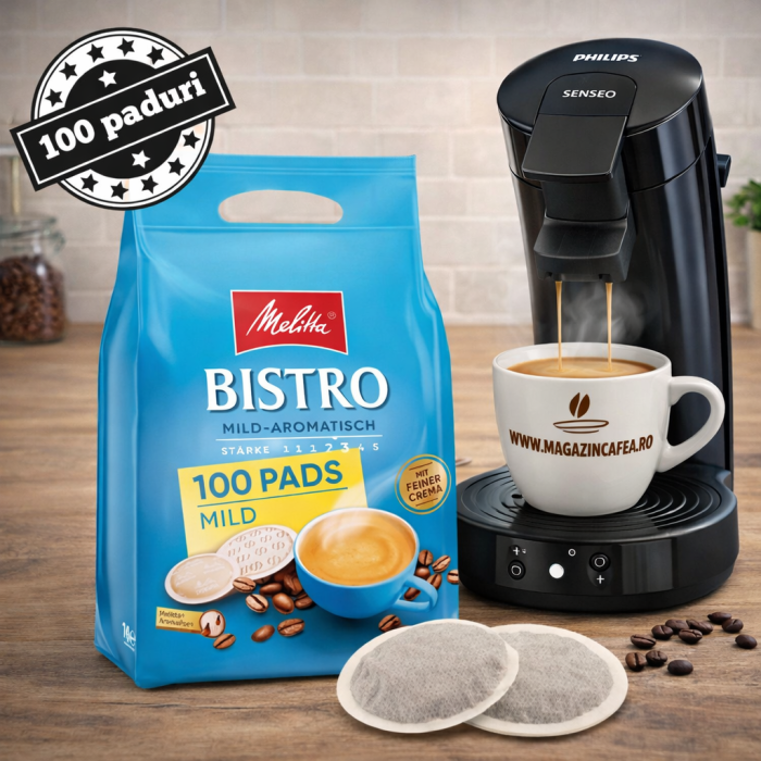 Melitta Bistro Mild paduri Senseo, 100 buc [3]