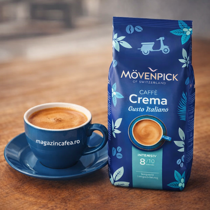 Movenpick Caffe Crema Gusto Italiano Intenso Cafea boabe 1kg [3]