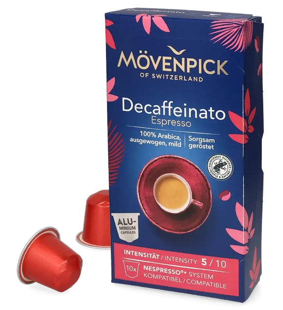 Mövenpick Decaffeinato Capsule Nespresso, 10 buc [2]