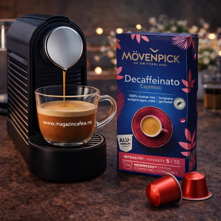 Mövenpick Decaffeinato Capsule Nespresso, 10 buc [3]