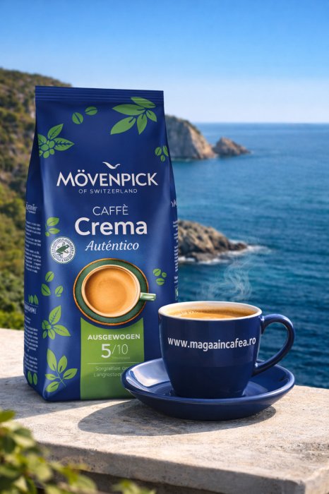Movenpick El Autentico Caffe Crema Rainforest Cafea boabe 1kg [4]