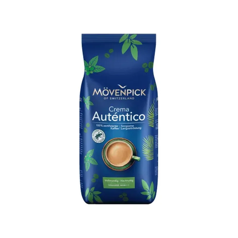 Movenpick El Autentico Caffe Crema Rainforest Cafea boabe 1kg [2]