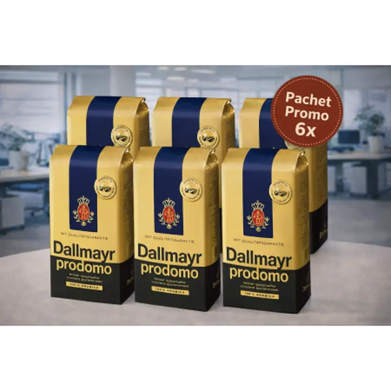 Pachet 6 x Cafea boabe Dallmayr Prodomo, 500g [2]