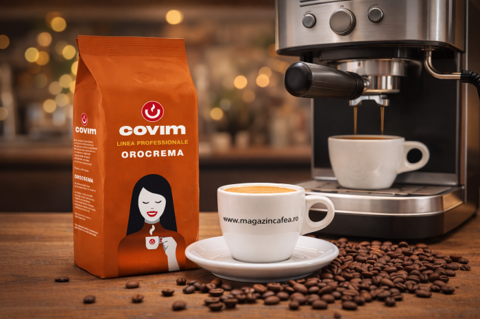 Pachet 6 x Covim Orocrema cafea boabe 1kg [2]