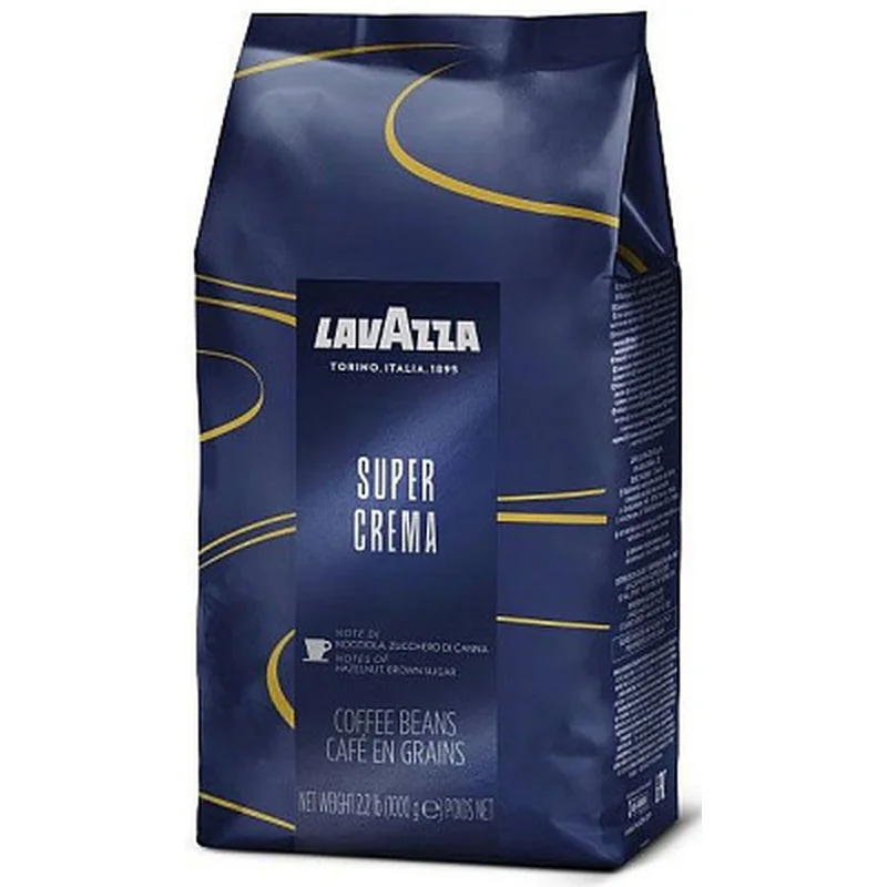 Pachet 6 x Lavazza Super Crema cafea boabe 1kg [6]