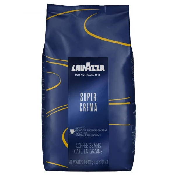 Pachet 6 x Lavazza Super Crema cafea boabe 1kg [4]