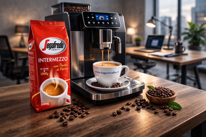 Pachet 8 x Cafea boabe Segafredo Intermezzo 1lg [3]