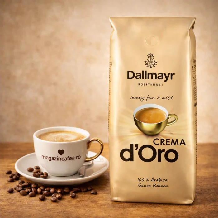 Pachet 8 x Dallmayr Crema D'Oro cafea boabe 1kg [5]